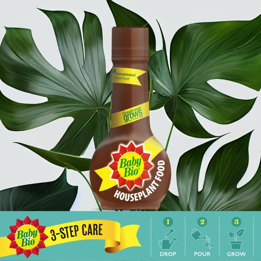 Houseplant Food, 175Ml- Fertiliser for Growing Vibrant and Healthy Plants - Easy to Use House Plant Care - Concentrate Plant Food - Indoor Use Plant Nutrition