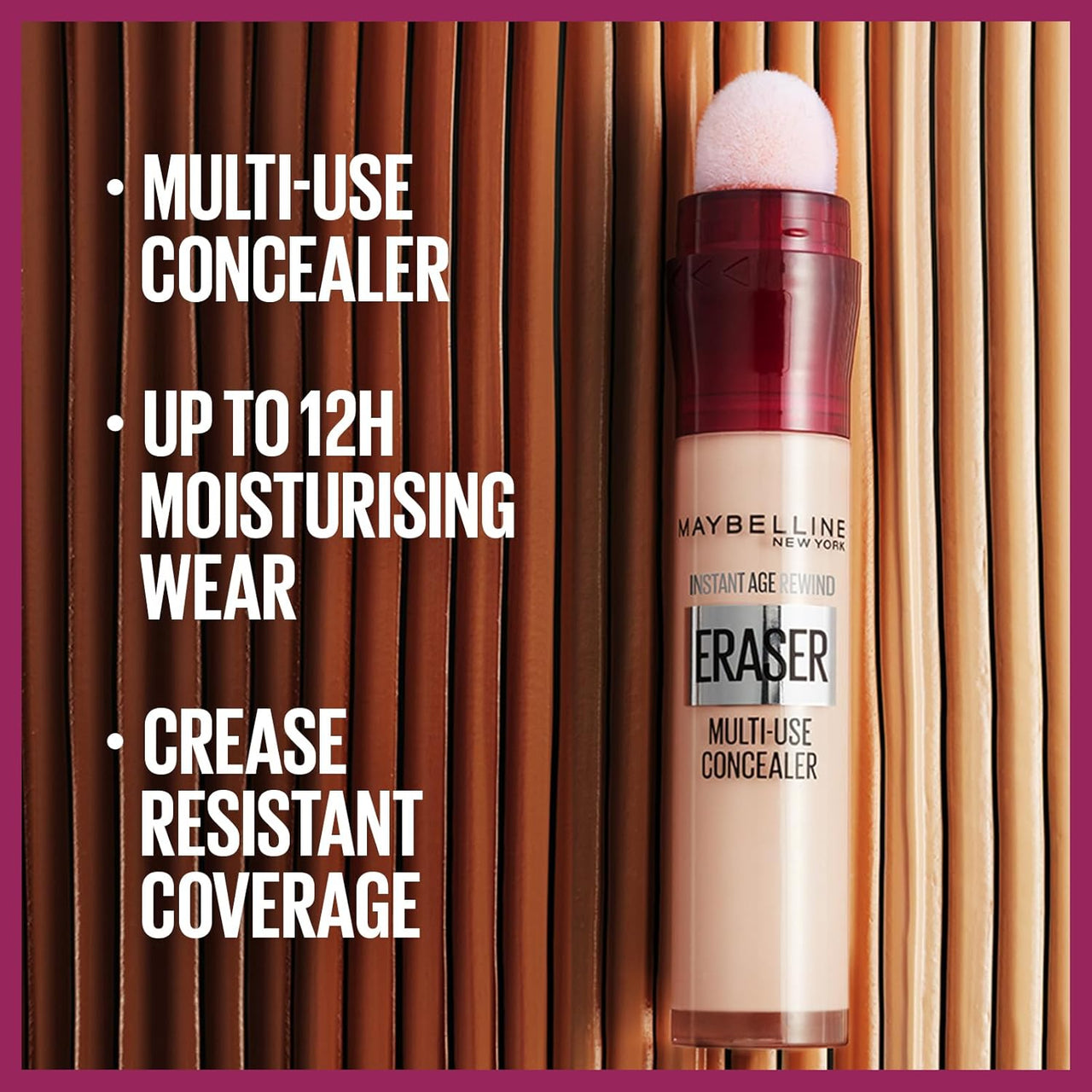 Concealer Instant anti Age Eraser Eye Concealer, Dark Circles and Blemish Concealer, Ultra Blendable Formula 01 Light