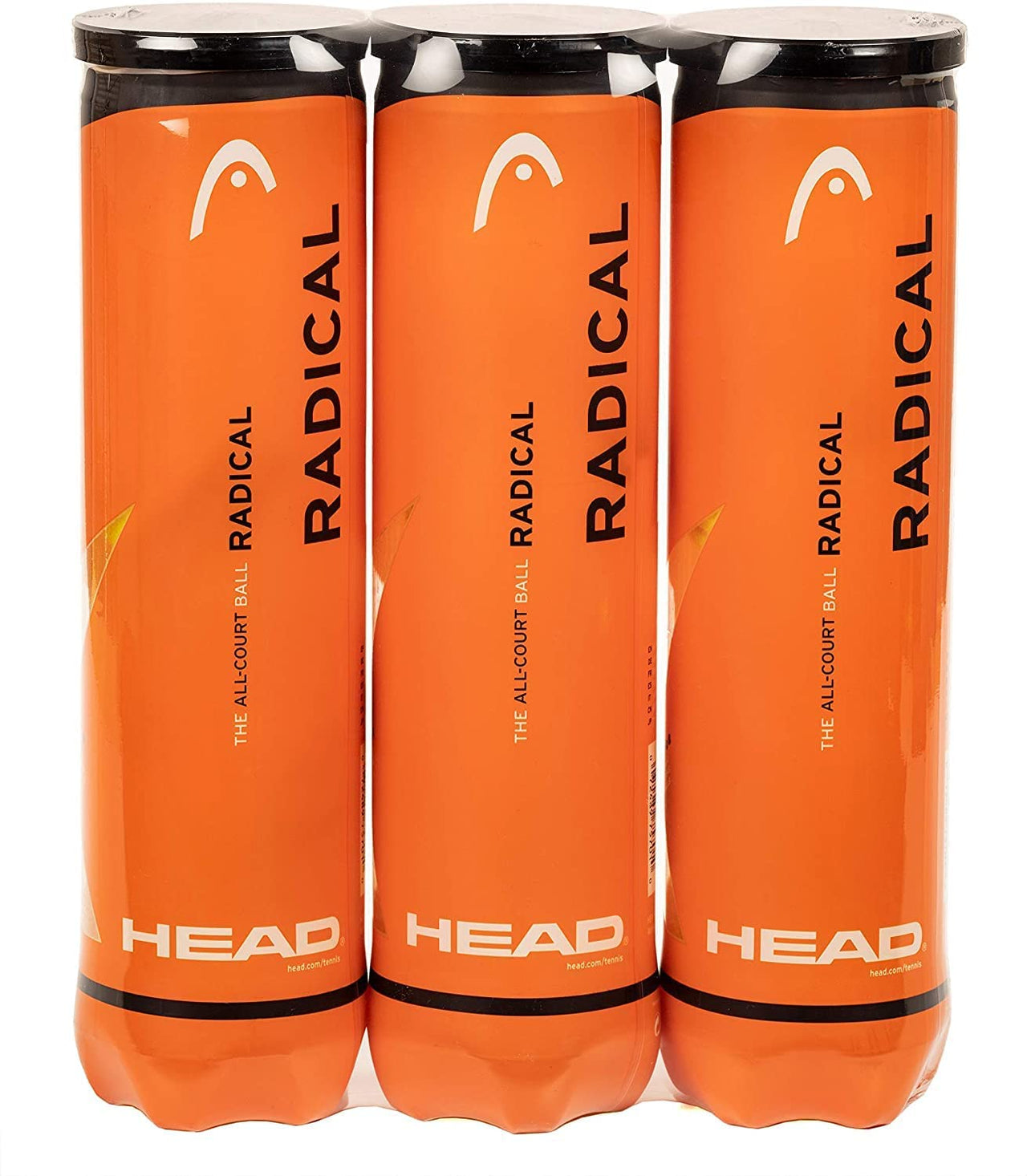 Radical Tennis Balls, Triple Pack (12 Balls)