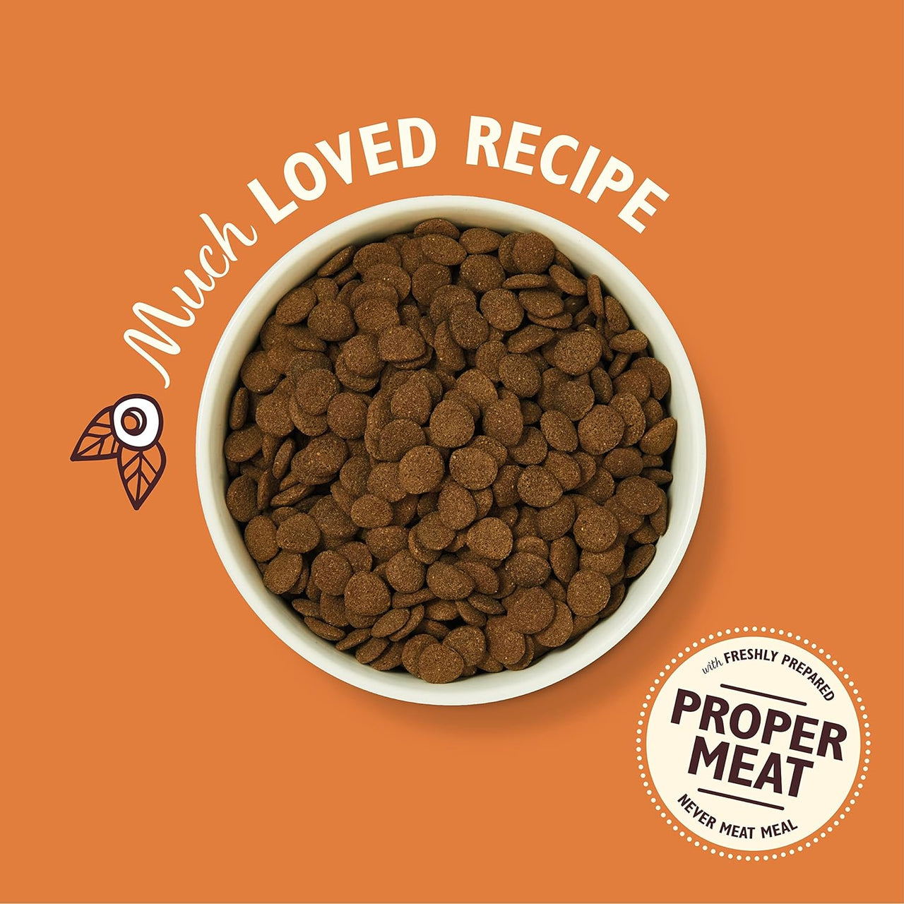 Made with Natural Ingredients Adult Dry Dog Food Chicken & Duck Grain-Free Recipe 2.5Kg Bag