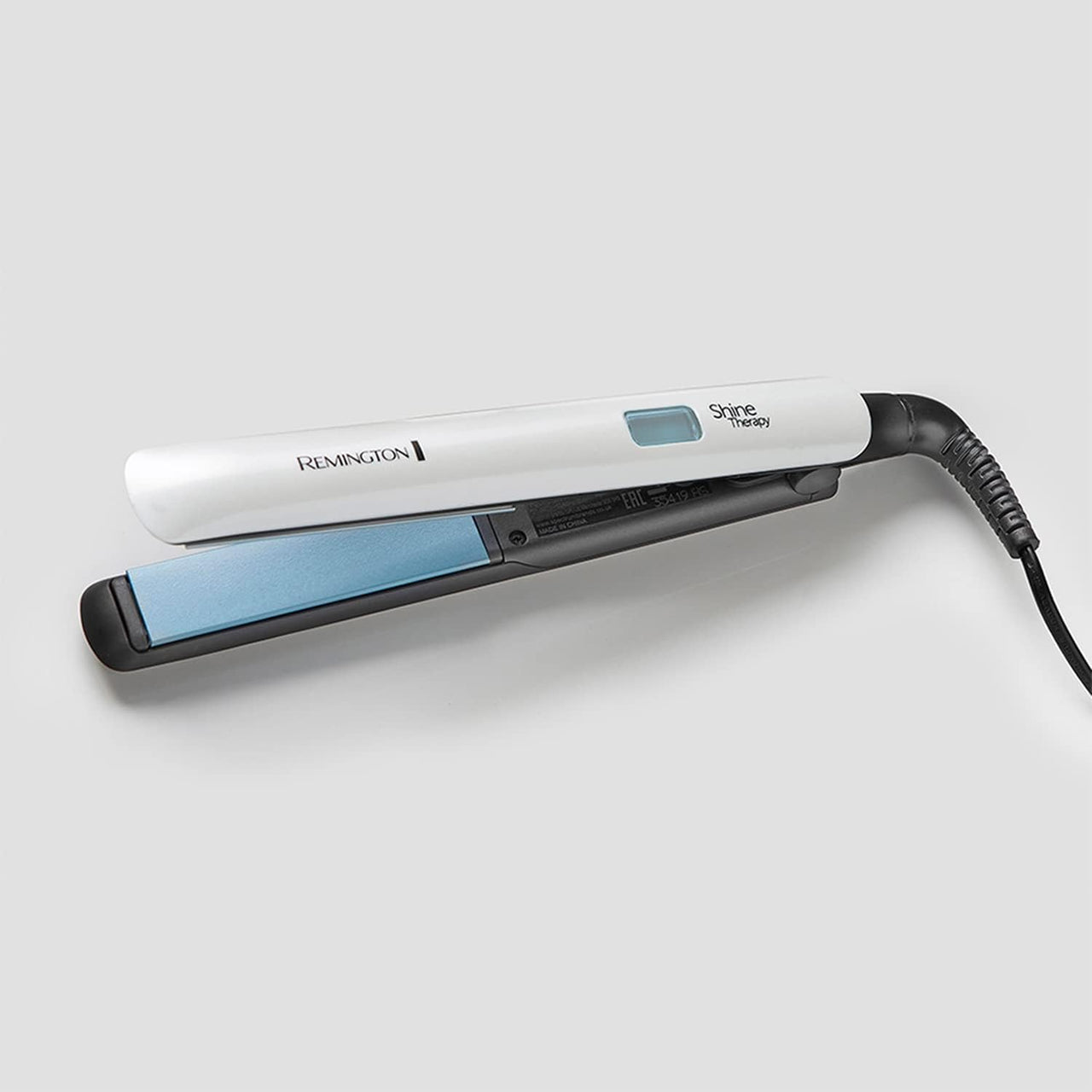 Shine Therapy Hair Straightener with Advanced Ceramic Coating Infused with Moroccan Argan Oil for Sleek & Smooth Glide, Floating Plates, Digital Display, 9 Settings 150°C–230°C, S8500