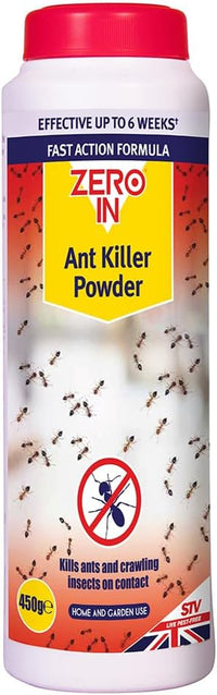 Thumbnail for Zero in Ant Killer Powder – 450 G – Value-For-Money Treatment of Ants, Woodlice, Cockroaches, Earwigs and Other Bugs, Home & Garden, Ready-To-Use Fast Acting Formula