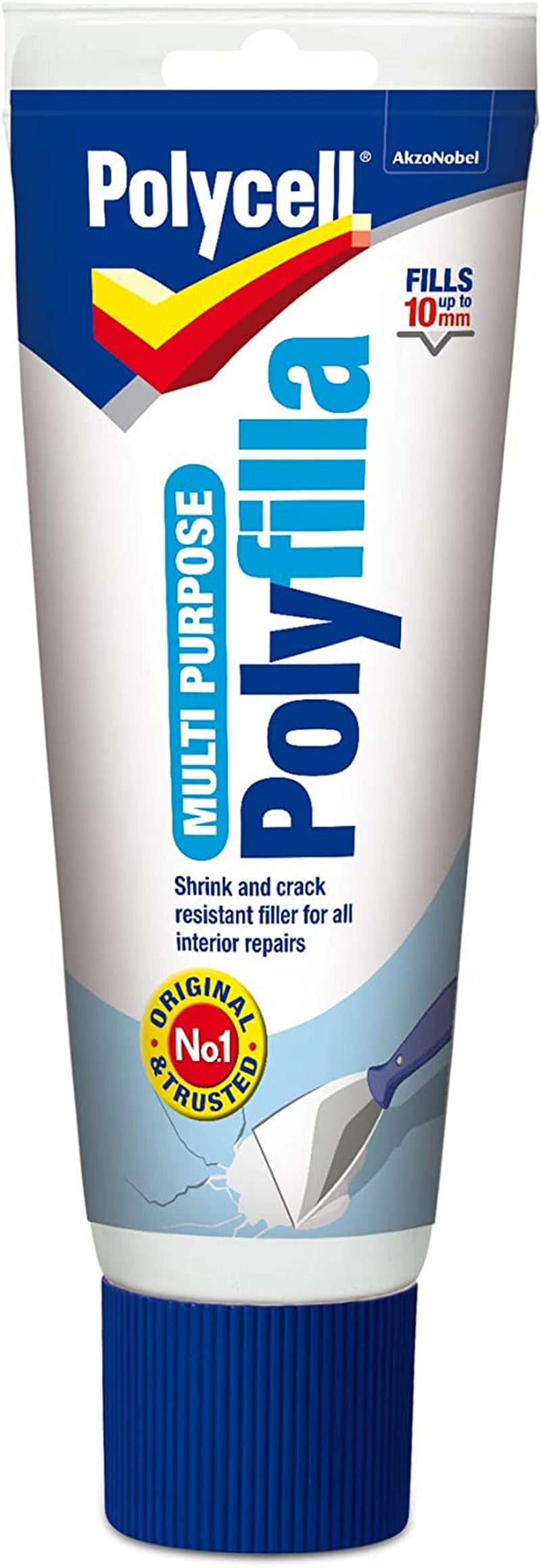 PLCMPP330GS Multi-Purpose Polyfilla Ready Mixed, 330 G , White, Packaging May Vary