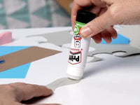 Thumbnail for Glue Stick, Safe & Child-Friendly Craft Glue for Arts & Crafts Activities, Strong-Hold Adhesive for School & Office Supplies, 1X43G  Stick, White