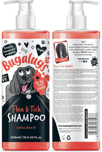 Thumbnail for Flea and Tick Dog Shampoo by , Works on Smelly Puppies & Dogs, Contains Neem Oil & Eucalyptus Oils, PH Balanced Vegan Pet Shampoo, Used by Professional Groom