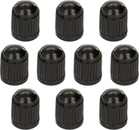 Thumbnail for 10Pcs Tyre Valve Cap/Plastic Dust Caps/Cover Black for Universal Fit Schrader Valves Commonly Used on Car Tyres, Bikes, Bicycles, Motorbikes Prams and Wheelbarrows by  (10 Valve Caps)