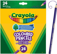 Thumbnail for Colouring Pencils - Assorted Colours (Pack of 24) | a Must-Have for All Kids Arts & Crafts Sets | Ideal for Kids Aged 3+