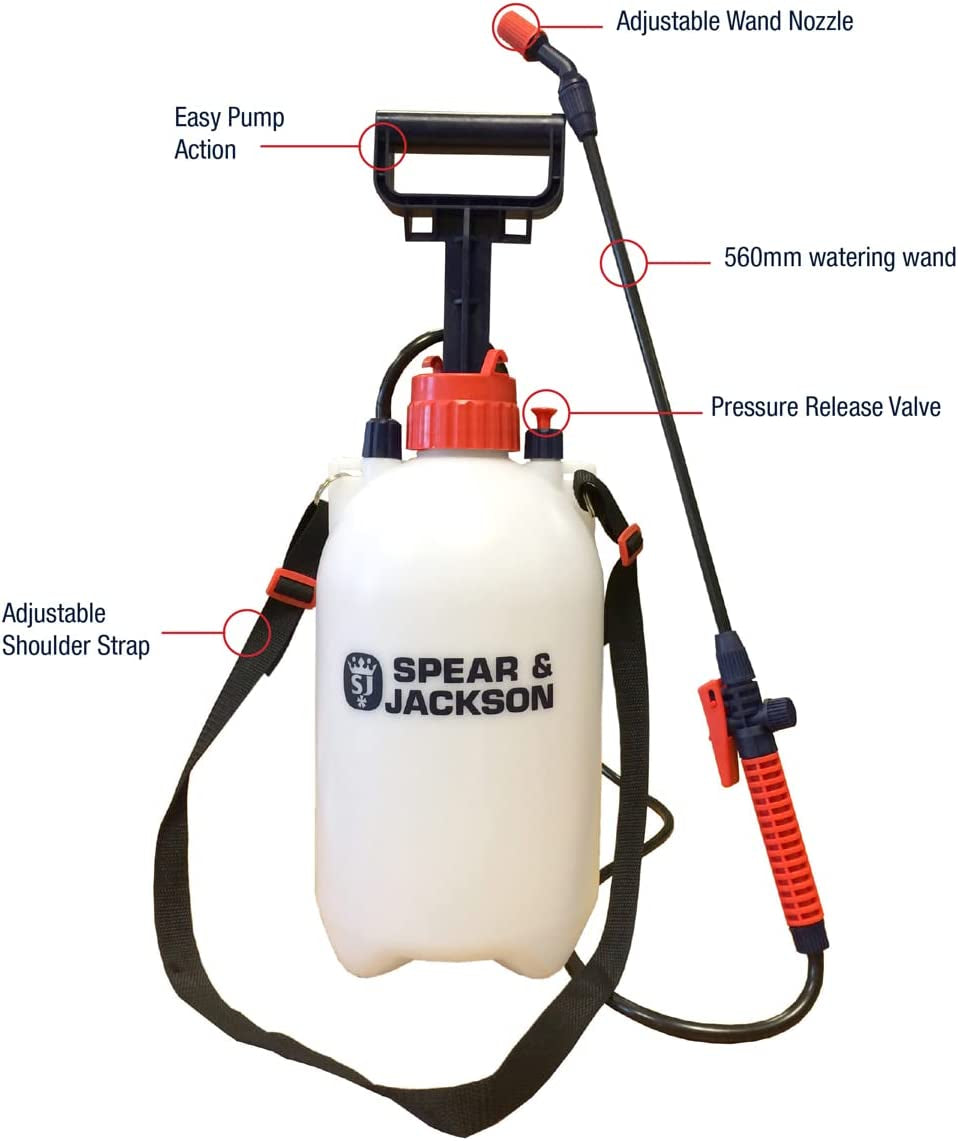 5 Litre Pump Action Pressure Sprayer