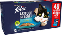 Thumbnail for as Good as It Looks Ocean Feasts Cat Food 100 G (Pack of 40)