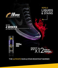 Thumbnail for Shoe Protector Spray - 200Ml Rain & Stain Waterproof Nano Protection for Sneaker, Leather, Nubuck, Suede & Canvas