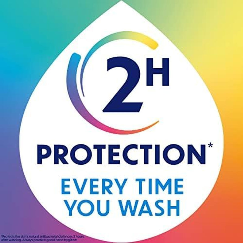 Original Antibacterial Hand Wash, Clean & Protect Hands, Bulk Buy, Pack of 6 X 250 Ml (Packaging May Vary)