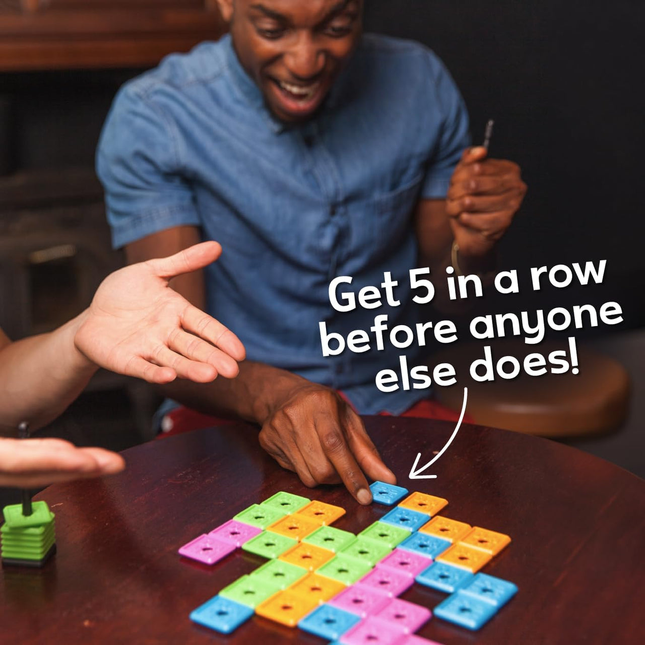 OK Play: the Ultimate Tile Game - Kids Can Outsmart Adults | Fun, Strategic & Portable for 2-4 Players, Ideal Board Travel Game for Family Game Night