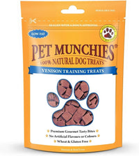 Thumbnail for Venison & Beef Liver Dog Training Treats, Grain Free Tasty Bites with Natural Real Meat, Low in Fat 50G