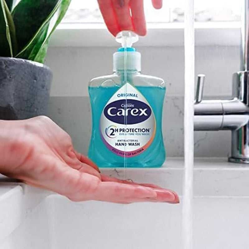 Original Antibacterial Hand Wash, Clean & Protect Hands, Bulk Buy, Pack of 6 X 250 Ml (Packaging May Vary)