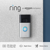 Thumbnail for Video Doorbell (2Nd Gen) by Amazon | Wireless Video Doorbell Security Camera with 1080P HD Video, Battery-Powered, Wifi, Easy Installation | 30-Day Free Trial of  Protect | Works with Alexa