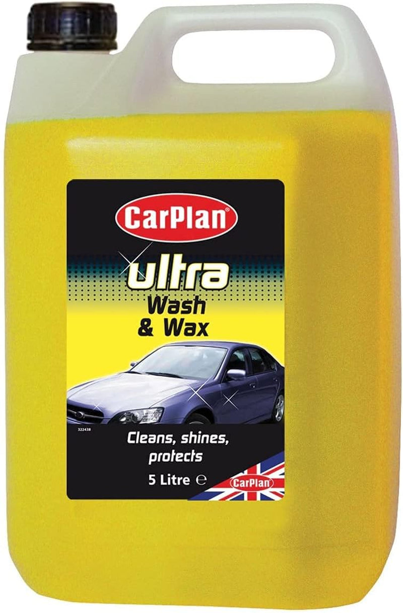 Ultra Wax & Wash Car Shampoo, 5 L (Packaging May Vary)