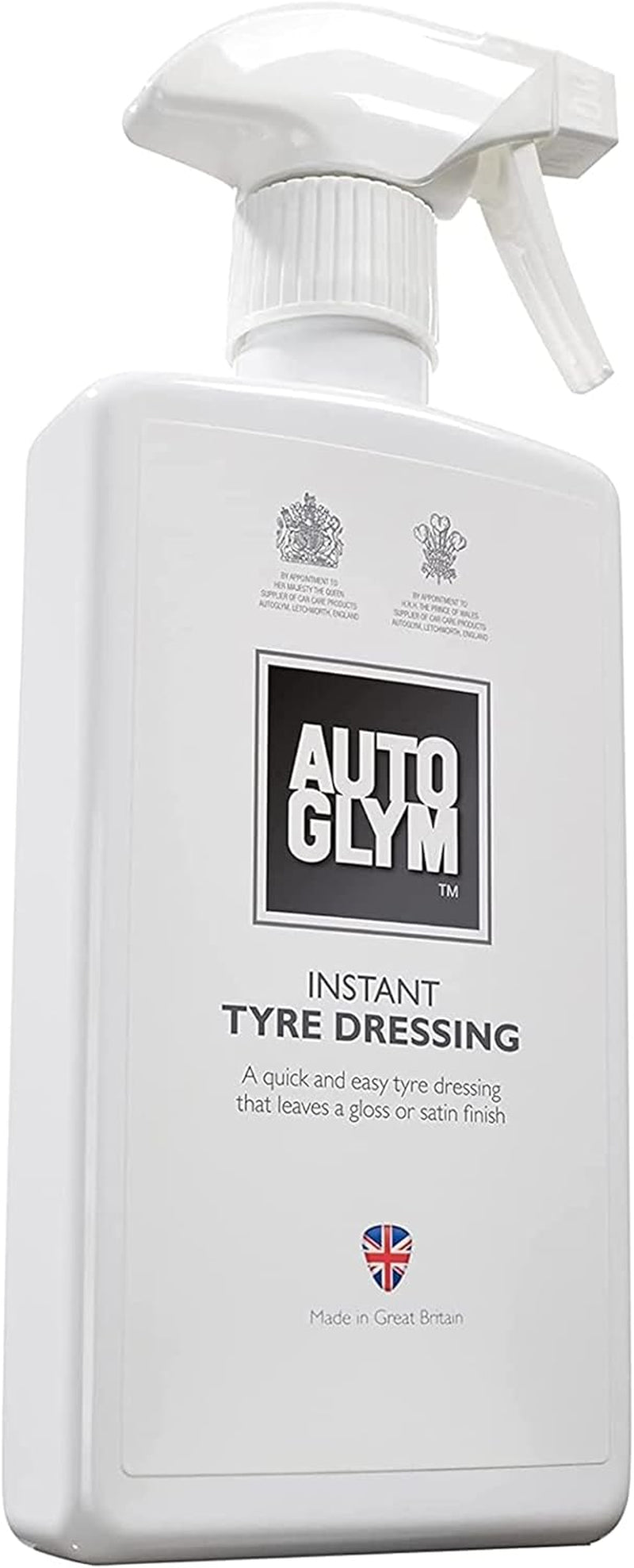 Instant Tyre Dressing, 500Ml - Spray-On Tyre Care Solution for a Light Sheen or Matte Finish