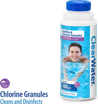 Thumbnail for CH0017 Pool Chemical Starter Kit for above Ground Pool and Paddling Pool Water Treatment (Includes Chlorine, Ph Minus, Ph Plus, Algaecide and Test Strips)