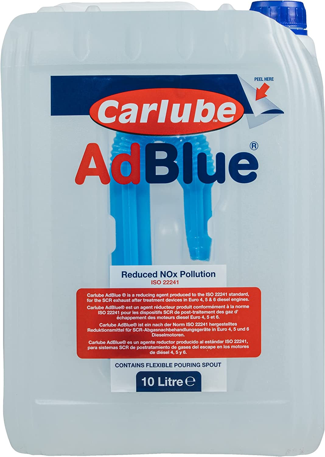 Adblue with Integrated Easy Pour Spout - 10L