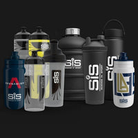 Thumbnail for SIS Clear Sports Water Bottle, Plastic Water Bottle, Black Logo, Transparent Colour, 800 Ml