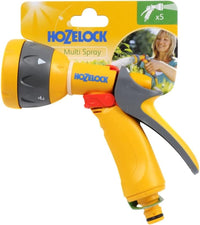 Thumbnail for HOZELOCK - Multi-Jet Spray Gun : Ideal for Daily Use, Multi-Tasking Gun, Locking Function and Flow Control, 5 Patterns: Cone, Jet, Fast Fill, Fine Rose Flat [2676P0000]