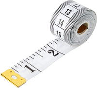 Thumbnail for Dual Sided Durable Measuring Tape for Body and Waist Measure Includes Free BMI Weight Control App and Ebook, Clothes Fabric Sewing Tape Made of Flexible Fiber Glass