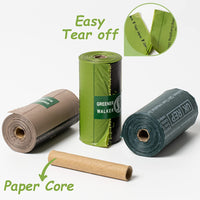 Thumbnail for Poo Bags for Dog Waste, 540 Extra Thick Strong 100% Leak Proof Biodegradable Dog Poo Bags (Green)