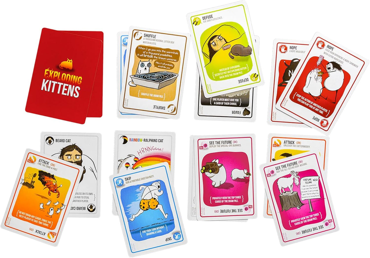 Card Game - Original Edition, Fun Family Games for Adults Teens & Kids - Fun Card Games - 15 Min, Ages 7+, 2-5 Players