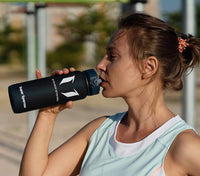 Thumbnail for Sports Water Bottle - 350Ml & 500Ml & 750Ml & 1000Ml - Non-Toxic BPA Free & Eco-Friendly Tritan Co-Polyester Plastic - for Running, Gym, Yoga, Outdoors and Camping