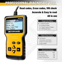 Thumbnail for MP69033 OBD2 Scanner Universal Car Engine Fault Code Reader, CAN Diagnostic Scan Tool for All OBD II Protocol Cars