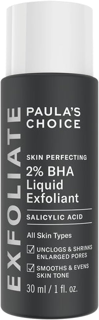 Thumbnail for SKIN PERFECTING 2% BHA Liquid Exfoliant - Face Exfoliating Peel Fights Blackheads & Enlarged Pores - with Salicylic Acid - Combination & Oily Skin - 30 Ml