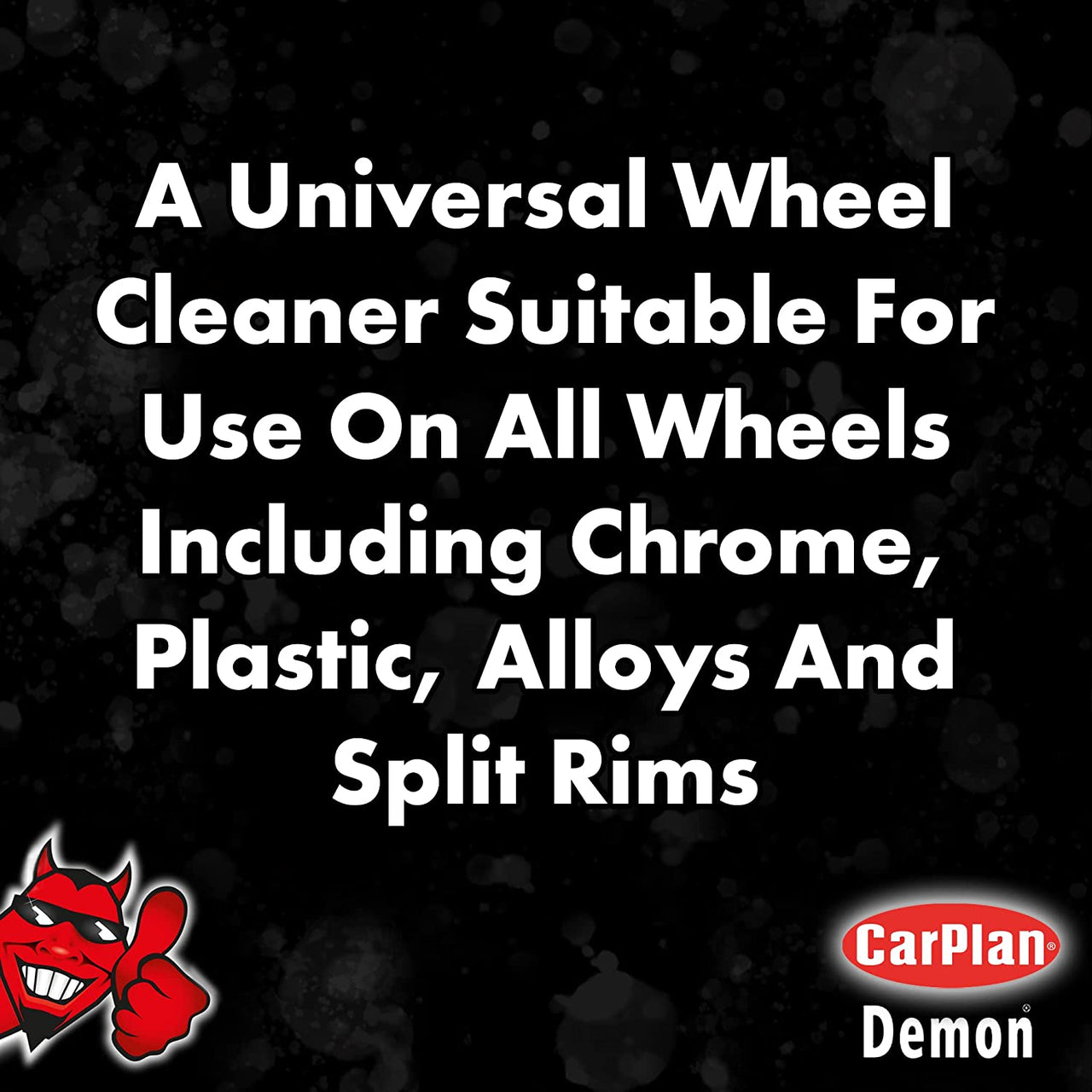 Demon Universal Wheel Cleaner Brake Dust Dirt Remover, 1 L