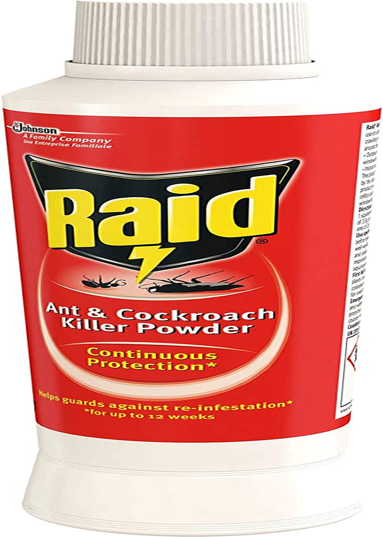 Ant and Cockroach Killer Powder, Insect Killer for Indoor and Outdoor Use, Stops Reinfestation, 250G