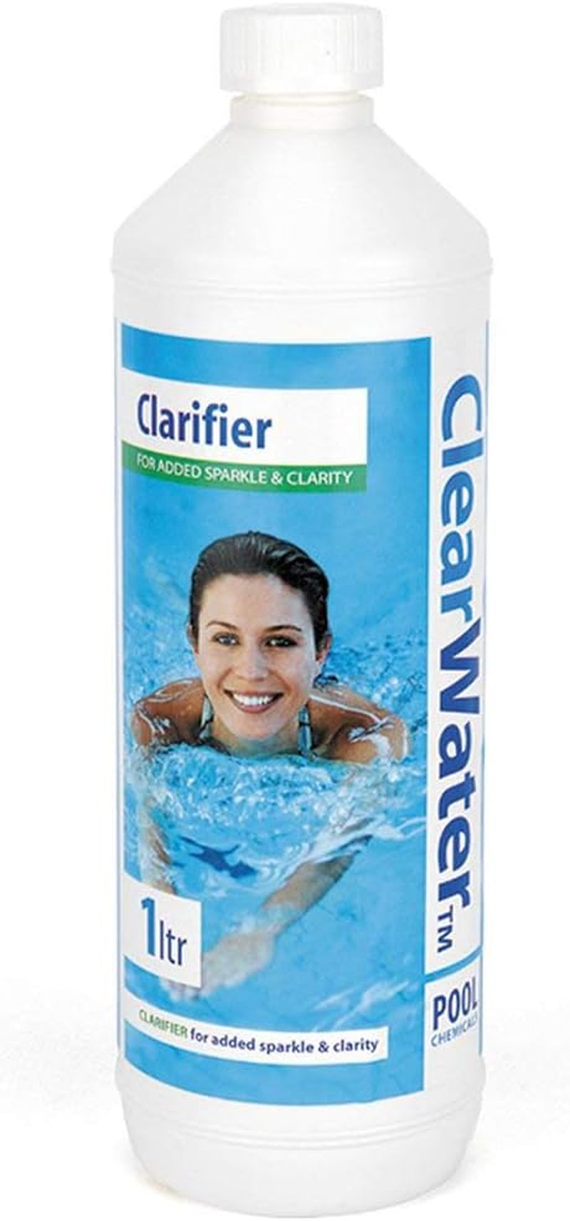 CH0009 Water Clarifier for Hot Tub Spa and Swimming Water Treatment for Pristine Crystal Clear Water, 1 Litre