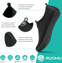 Thumbnail for Water Shoes Beach Shoes Lightweight Barefoot Aqua Shoes Quick Dry Breathable Swim Shoes for Women Men Surfing Running Driving Pool Yoga