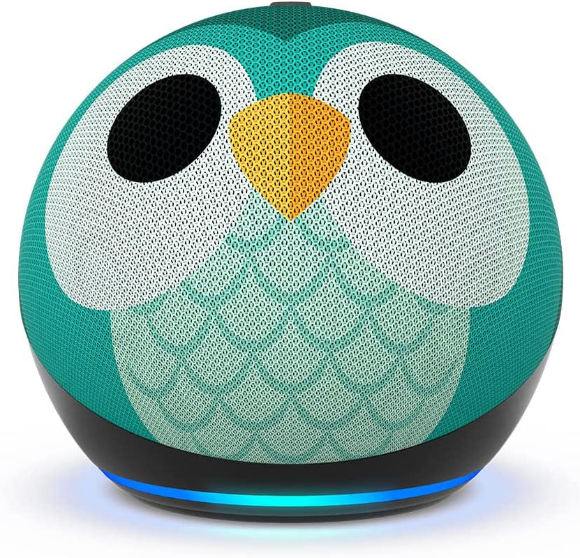 Echo Dot Kids (5Th Generation, 2022 Release) | Wi-Fi and Bluetooth Smart Speaker with Alexa | Designed for Kids, with Parental Controls | Owl