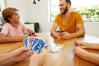 Thumbnail for UNO, Classic Card Game for Kids and Adults for Family Game Night, Use as a Travel Game or Engaging Gift for Kids, 2 to 10 Players, Ages 7 and Up, W2087