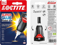 Thumbnail for Super Glue Power Gel, Flexible Super Glue Gel, Superglue with Non-Drip Formula for Vertical Applications, Clear Glue with Precise Nozzle, 1X4G