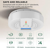 Thumbnail for Carbon Monoxide Detector,Carbon Monoxide Alarm, CO Detector with LED Display, CO Alarms Monitor for Home Safety,Disaster Prevention Supplies(Aa Battery NOT Included) UK Patent No.: 6332482