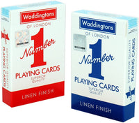 Thumbnail for Playing Card Game, Play with the Classic Red and Blue Twin Pack, Great Travel Companion, Gift and Toy for Boys, Girls and Adults.