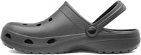 Thumbnail for Shoezone - Berman Adults Black EVA Slip on Clog Sandal