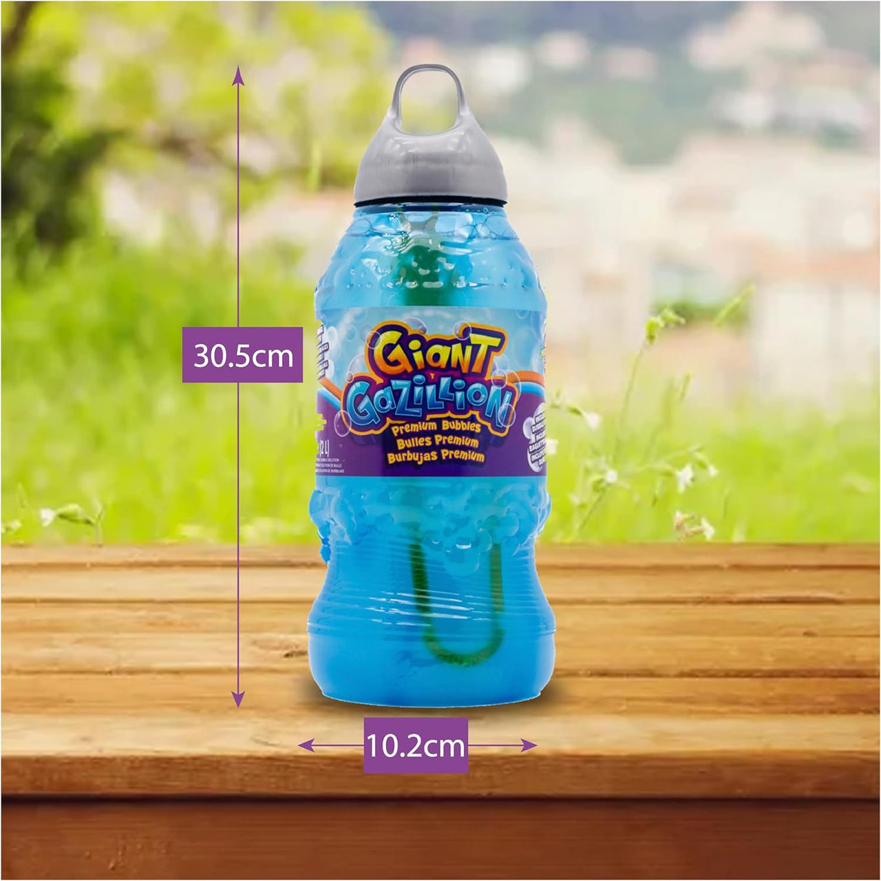 Gazillion Premium Quality 2 Litre Giant Bubble Mixture/Solution for Bubble Machines, Bubble Wands, Outdoors and Parties. Safe and Non Toxic. | Toys & Gifts for Ages 3+