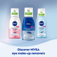 Thumbnail for Double Effect Waterproof Eye Make-Up Remover (125 Ml), Daily Use Face Cleanser for Make-Up and Mascara with Cornflower Extract and Biotin