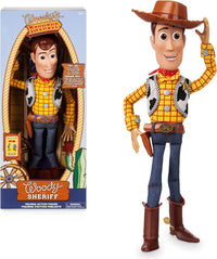 Thumbnail for Official Woody Interactive Talking Action Figure from Toy Story 4, 35Cm/15”, Features 10+ English Phrases, Interacts with Other Figures and Toys, Laser Lights, Suitable for Ages 3+