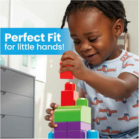 Thumbnail for BLOKS Big Building Bag Building Set with 60 Big and Colorful Building Blocks, and 1 Storage Bag, Toy Gift Set for Ages 1 and Up, DCH55