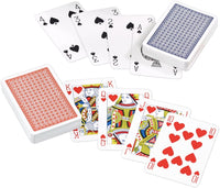 Thumbnail for Playing Card Game, Play with the Classic Red and Blue Twin Pack, Great Travel Companion, Gift and Toy for Boys, Girls and Adults.