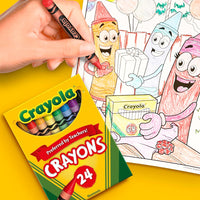 Thumbnail for Crayons, Bright Strong Colours, Multi, 24 Count (Pack of 1)