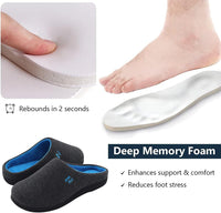 Thumbnail for Men'S Original Two-Tone Memory Foam Slipper