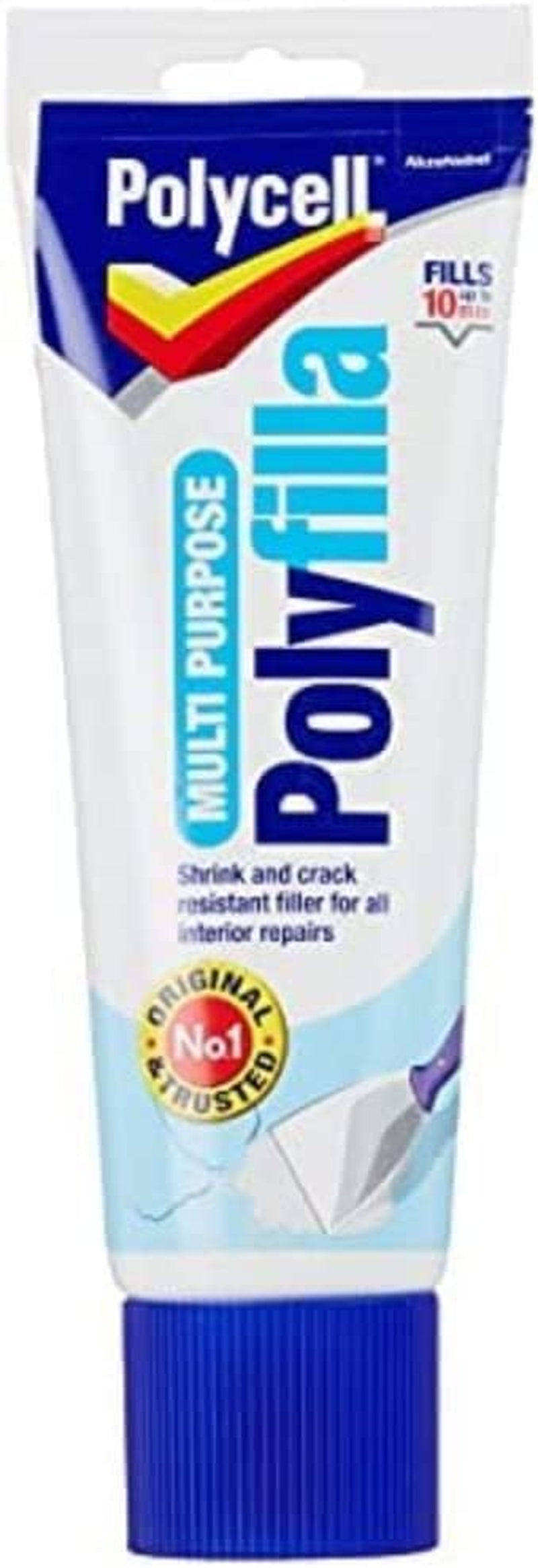 PLCMPP330GS Multi-Purpose Polyfilla Ready Mixed, 330 G , White, Packaging May Vary