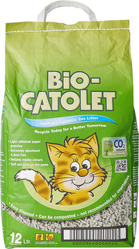 Thumbnail for Light & Hygienic Recycled Paper Granules Cat Litter 12 Litre